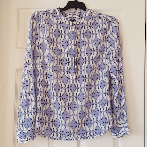 J. Crew Tops - J Crew Silk Blouse